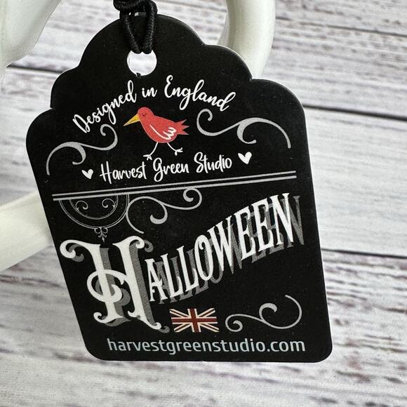Harvest Green Studio Halloween Party Time Bone China Coffee Tea Mug New - Picture 5 of 5